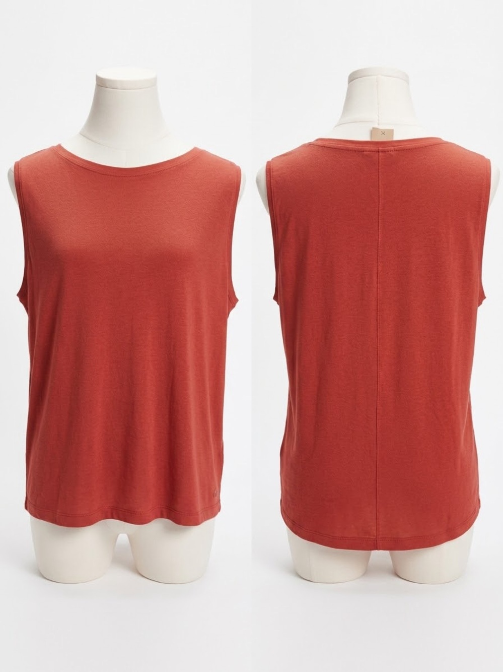CALIA by Carrie Underwood Sleeveless Tank in Rust
